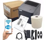 Automatinis etikečių spausdintuvas Xprinter 410B su USB ir Wi-Fi, 10 &times; 15 cm etiketės, 500 vnt.