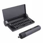 Akumuliatorinis elektrinis atsuktuvas MOVA MSD008 su 24 antgaliais ir LED ap&scaron;vietimu, 219 &times; 136 &times; 49 mm