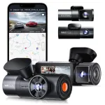Vantrue N5 4 kamerų automobilinis vaizdo registratorius su GPS, Wi-Fi ir 360&deg; apžvalga