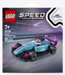 LEGO Speed Champions F1 ACADEMY lenktyninio automobilio konstruktorius, 216 detalių, nuo 10 metų
