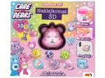 Kūrybinis 3D lipdukų rinkinys Epee Care Bears EP60702, vaikams nuo 6 metų
