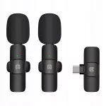 Puluz PU3151B belaidis įvairiakryptis prisegamas mikrofonas, veikimo nuotolis 15&ndash;20 m