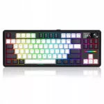 Mechaninė klaviatūra Redragon Wildslash LCD Pro RGB su 3 jungties režimais