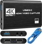HDMI vaizdo įra&scaron;ymo plok&scaron;tė Spreest d1 su USB jungtimi, iki 1920 &times; 1080 rai&scaron;ka, 60 Hz