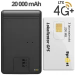 GPS lokatorius automobiliui ir kitoms transporto priemonėms Spreest Q12-A 4G, 20 000 mAh