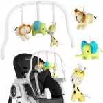 Žaislų lankas maitinimo kėdutei RicoKids, 47 cm, nuo 6 mėn.