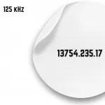 Spreest S1 RFID ID 125kHz prieigos lipdukas, 25 &times; 25 &times; 0.86 mm