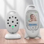 Elektroninė kūdikio auklė Boifun su kamera, LCD ekranu ir naktiniu režimu