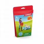 Schleich gimtadienio vakarėlio rinkinys su Lisa ir &scaron;uniuku 42744