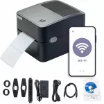 Xprinter XP-410B WI-FI terminis etikečių spausdintuvas, 100 &times; 150 mm, 500 vnt.