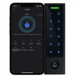 Elektroninė durų ir vartelių spyna Spreest su PIN kodu, RFID kortelių skaitytuvu ir Wi‑Fi