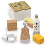 Medinis vaikų valymo rinkinys Mamabrum MAM164 WASHING KIT, 24,5 &times; 16 &times; 8 cm