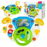 Interaktyvus vairas vaikams click4TOYS su &scaron;viesos ir garso efektais, mikrofonu