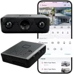 Mini Wi-Fi kamera Spreest XD su Full HD įra&scaron;ymu ir elektroniniu stabilizavimu