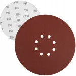 &Scaron;lifavimo disko popierius Lehmann, P80, 225 mm, 8 skylės, su kibiuoju tvirtinimu