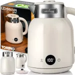 Elektrinis virdulys Lehmann Torino su temperatūros reguliavimu, LED ekranu ir 1,5 l talpa