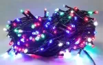 Kalėdinė LED lempučių girlianda Vipolimex, spalvota, 10 m, 50 LED