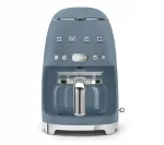 Filtruojantis kavos aparatas Smeg DCF02SBMEU, 1050 W, 1,25 l, mėlynas