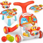 RicoKids vaik&scaron;tynė, edukacinė lenta ir mokomasis staliukas 3 viename, 3 vnt., 42 &times; 42 &times; 50,5 cm