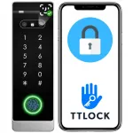 Elektroninis kodinis užraktas Spreest VF7-BLE su TTLock ir Bluetooth