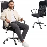 Ergonomi&scaron;ka biuro kėdė Funfit XENOS COMPACT su porankiais ir ratukais, 48 &times; 48 cm