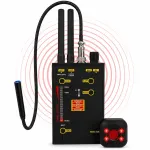 Spreest Hero-009 Black detektorius pasiklausymo įrangai, kameroms ir GPS lokatoriams