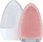 Sonicinis veido valymo ir masažo &scaron;epetėlis Beautifly Pure Light Basic, rožinis, su USB įkrovimu