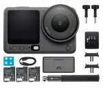 Sporto kamera DJI Action 6 Adventure Combo su 8K vaizdo įra&scaron;ais ir 1950 mAh baterija
