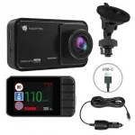 Automobilinis vaizdo registratorius NAVITEL R385 GPS su QHD įra&scaron;ymu ir 140&deg; kampu