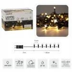 LED kalėdinė girlianda Chomik Gd&oacute;w, 500 lempučių, 25 m, vidaus ir lauko naudojimui
