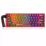 Magnetinė žaidimų klaviatūra Redragon VENOM K753-RGB-M su RGB ap&scaron;vietimu ir USB jungtimi