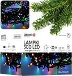 LED kalėdinės girliandos, 28 m, 8 &scaron;vietimo režimai, 500 lempučių, IP44
