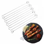 Metaliniai ie&scaron;meliai Tadar kepsninėms, 30 cm, 10 vnt.