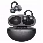 Belaidės į ausis įsegamos QCY Crossky C50 Bluetooth ausinės, 35 val., pilkos