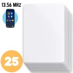 25 vnt. RFID prieigos kortelių Spreest MF-23, 13.56 MHz, 85.5 &times; 54 &times; 0.86 mm