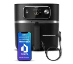 Kar&scaron;to oro gruzdintuvė Philips HD9880 su maisto termometru ir Wi-Fi