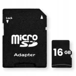 Spreest microSD atminties kortelė 16 GB su SD adapteriu, C10 U1