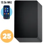 25 RFID prieigos kortelės Spreest MF-23B CUID, 13.56 MHz, 85 &times; 54 &times; 0.86 mm