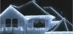 LED &scaron;viesos girlianda &bdquo;Snaigės&ldquo;, 4 m, su mirksėjimo funkcija