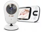 Vaizdo auklė Neno Vera su LCD ekranu, kamera ir naktiniu režimu