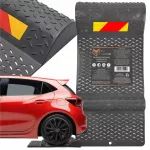 Garažo automobilio ratų ribotuvas EVI, 53 &times; 25 &times; 5 cm