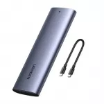 Ugreen CM400 i&scaron;orinis M.2 NVMe SSD dėklas su USB-C 3.1 Gen 2