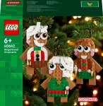 LEGO Classic kalėdinių imbierinių sausainių dekoracijų rinkinys, 190 dalių, 40642
