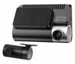 70mai Dash Cam A800SE 4G vaizdo registratorius, 4K UHD, su galine kamera ir GPS