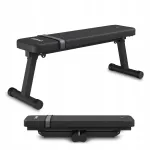 Sulankstomas tiesus treniruočių suoliukas Zipro Plank, 118,8 &times; 37,5 &times; 46 cm