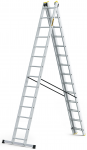 Daugiafunkcinės kopėčios DRABEST PRO, trijų dalių, 3 x 14 pakopų, 150 kg