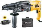 Elektrinis perforatorius FF GROUP, RH 2-26 FC PLUS, 850 W, su dėklu ir priedais