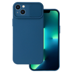 &bdquo;Camshield Soft&ldquo; apsauginis dėklas, skirtas &bdquo;iPhone 14&ldquo;, tamsiai mėlynas