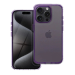 MATRIX apsauginis dėklas skaidrus, skirtas IPHONE 16 light violetinei