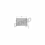 Kondicionieriaus kondensatorius DENSO DCN50018
